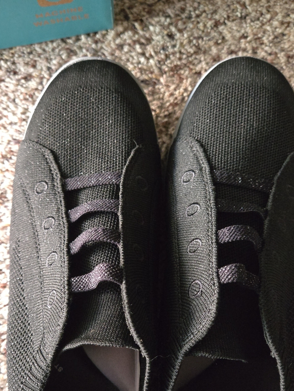 BZEES LOAFER Style Name Golden Knit.Black 9m. WASHABLE! NWT NEVER WORN - Picture 3 of 5
